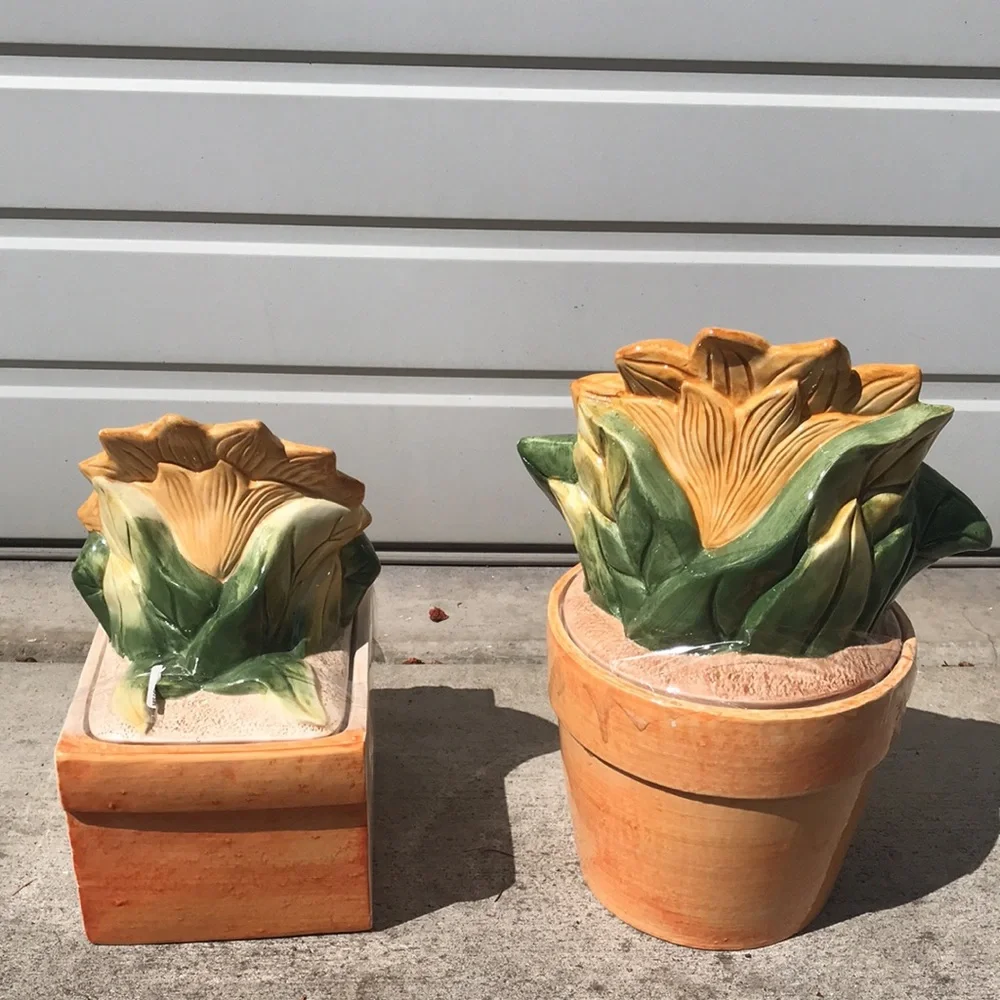 Sunflower Cookie Jars.